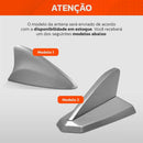Antena Tubarão Shark Universal AM/FM - Estilo e Sinal Aprimorado | Velox Motors