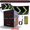 Tela Flexível de LED para Carros e Caminhões - Display Digital com Controle via App Velox Motors