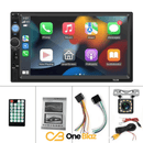 Central Multimídia Universal 2 Din 7” – Apple Carplay, Android Auto, Bluetooth e Câmera de Ré | Velox Motors