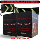 Tela Flexível de LED para Carros e Caminhões - Display Digital com Controle via App Velox Motors