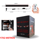 Tela Flexível de LED para Carros e Caminhões - Display Digital com Controle via App Velox Motors