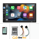 Central Multimídia Universal 2 Din 7” – Apple Carplay, Android Auto, Bluetooth e Câmera de Ré | Velox Motors
