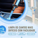 Aspirador de Pó Portátil Automotivo Recarregável - Sucção Poderosa e Compacta | Velox Motors