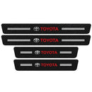 Soleira de Porta em Fibra de Carbono 4D Premium para Carros – Proteção Automotiva | Velox Motors