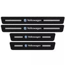 Soleira de Porta em Fibra de Carbono 4D Premium para Carros – Proteção Automotiva | Velox Motors
