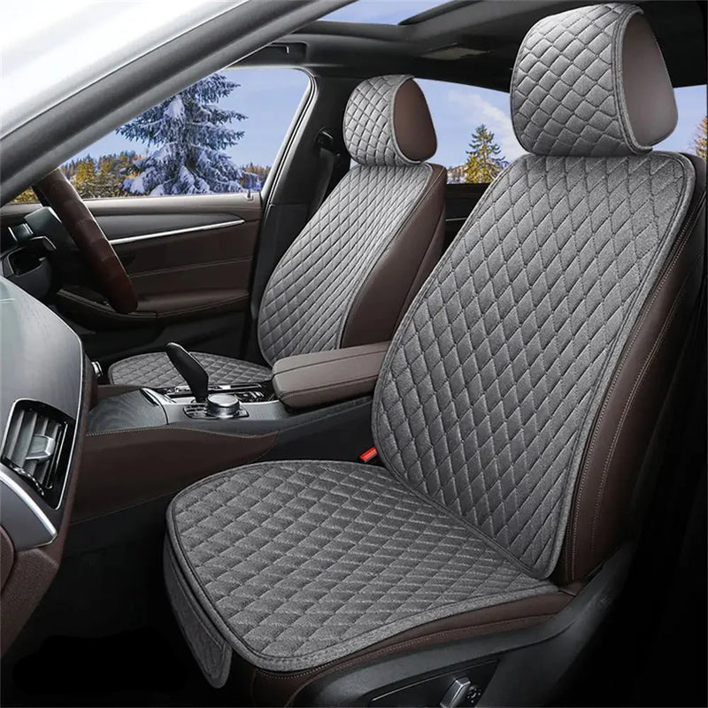 Capa de Banco Automotivo Respirável em Linho Universal Conforto 4 Estações | Velox Motors