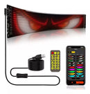 Tela Flexível de LED para Carros e Caminhões - Display Digital com Controle via App Velox Motors