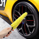 Escova de Limpeza para Rodas Automotivas com Cabo Antiderrapante | Velox Motors