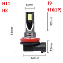 Lâmpadas LED Automotivas H11 H8 9005 9006 6000K Super Brancas | Velox Motors