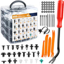Kit Grampos Automotivos Universais 100 a 800 Peças para Fixação de Painéis | Velox Motors