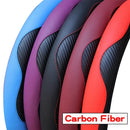 Capa de Volante Universal Antiderrapante em Couro PU 38cm | Velox Motors