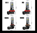 Lâmpadas LED Automotivas 30000LM H11 9005 9006 6500K Super Brancas | Velox Motors