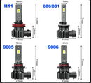 Lâmpadas LED Automotivas 30000LM H11 9005 9006 6500K Super Brancas | Velox Motors