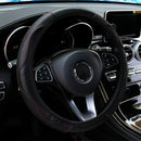 Capa de Volante Universal Antiderrapante em Couro PU 38cm | Velox Motors