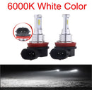 Lâmpadas LED H11 H8 H9 30000LM 3000K 6000K Alta Potência Automotiva | Velox Motors
