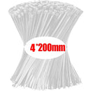 Abraçadeiras de Nylon para Cabos Kit 100 a 1000 Peças Auto Travante | Velox Motors