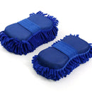 Luva de Microfibra Chenille para Lavagem Automotiva Kit 2 Peças | Velox Motors