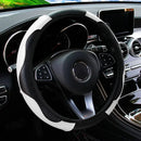 Capa de Volante Universal Antiderrapante em Couro PU 38cm | Velox Motors
