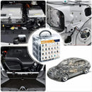 Kit Grampos Automotivos Universais 100 a 800 Peças para Fixação de Painéis | Velox Motors