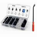 Kit Grampos Automotivos Universais 100 a 800 Peças para Fixação de Painéis | Velox Motors