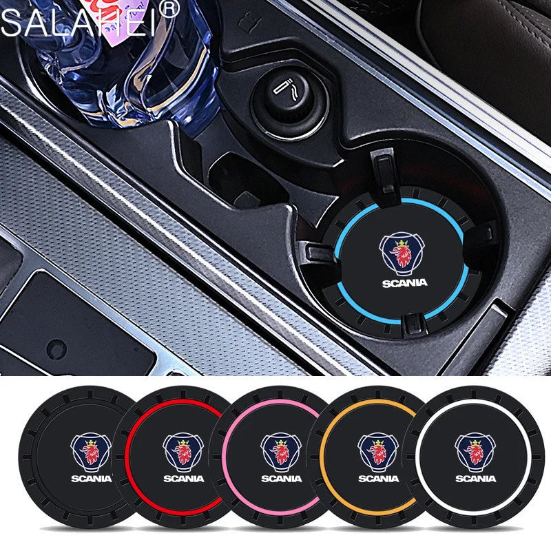 Suporte porta copos emborrachado logo SCANIA | Velox Motors