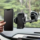 Suporte de Celular Veicular com Ventosa Ajustável para Painel ou Vidro | Velox Motors