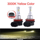 Lâmpadas LED H11 H8 H9 30000LM 3000K 6000K Alta Potência Automotiva | Velox Motors