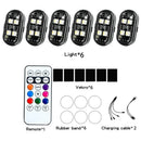 Luz LED Strobo Sem Fio RGB para Carro e Moto com USB | Velox Motors