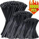 Abraçadeiras de Nylon para Cabos Kit 100 a 1000 Peças Auto Travante | Velox Motors