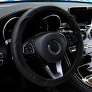Capa de Volante Universal Antiderrapante em Couro PU 38cm | Velox Motors