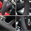 Capa de Volante em Couro Suede para VW Golf Polo GTI Costura Manual | Velox Motors