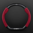 Capa de Volante Suede Premium Antiderrapante para Peugeot 208 2008 3008 5008 | Velox Motors