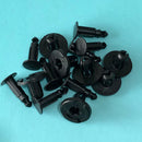 Kit Grampos Automotivos 8mm Fixação de Painéis 10 Peças Universal | Velox Motors