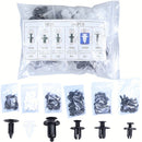 Kit Grampos Automotivos Universais para Fixação de Painéis 50 a 100 Peças | Velox Motors