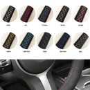 Capa de Volante em Couro Suede para VW Golf Polo GTI Costura Manual | Velox Motors