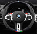 Capa de Volante Esportiva Antiderrapante para BMW Série M e Linhas F G E | Velox Motors