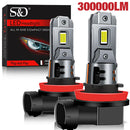 Lâmpadas LED Automotivas 30000LM H11 9005 9006 6500K Super Brancas | Velox Motors