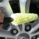 Escova de Limpeza para Rodas Automotivas com Cabo Antiderrapante | Velox Motors