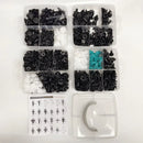 Kit Grampos Automotivos Universais 100 a 800 Peças para Fixação de Painéis | Velox Motors