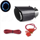 Escape de Fibra de Carbono com Iluminação LED - Universal | Velox Motors