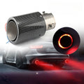 Escape de Fibra de Carbono com Iluminação LED - Universal | Velox Motors