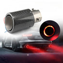 Escape de Fibra de Carbono com Iluminação LED - Universal | Velox Motors