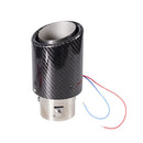 Escape de Fibra de Carbono com Iluminação LED - Universal | Velox Motors