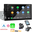 Central Multimídia 1 Din 7 Polegadas – Carplay e Android Auto, Bluetooth e Câmera de Ré | Velox Motors