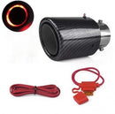 Escape de Fibra de Carbono com Iluminação LED - Universal | Velox Motors