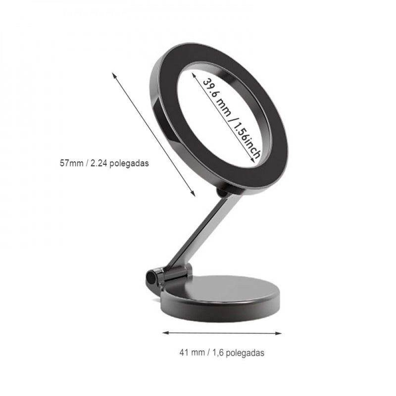 Suporte para celular magnético 360º | Velox Motors